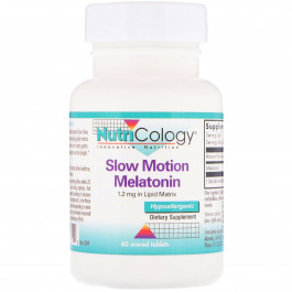 NutriCology Slow Motion Melatonin 60 tabs
