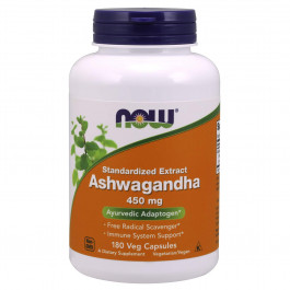 Now Ashwagandha 450 mg 180 caps