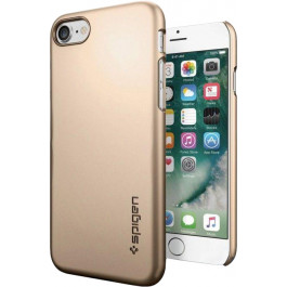 Spigen iPhone 7 Case Thin Fit Champagne Gold 042CS20732