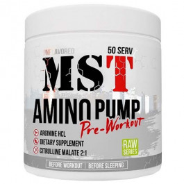 MST Nutrition Amino Pump Pre-Workout 300 g /50 servings/ Unflavored