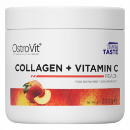 OstroVit Collagen + Vitamin C 200 g /20 servings/ Peach