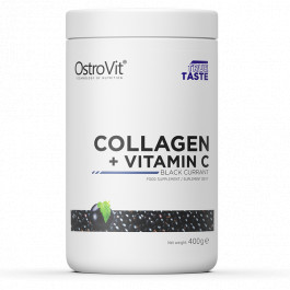 OstroVit Collagen + Vitamin C 400 g /40 servings/ Black Currant