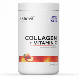   OstroVit Collagen + Vitamin C 400 g /40 servings/ Peach