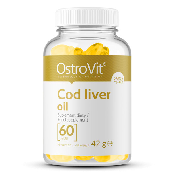 OstroVit Cod Liver Oil 60 caps - зображення 1