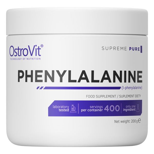 OstroVit Supreme Pure Phenylalanine 200 g /400 servings/ - зображення 1