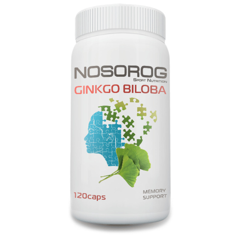 Nosorog Ginkgo Biloba 120 caps - зображення 1