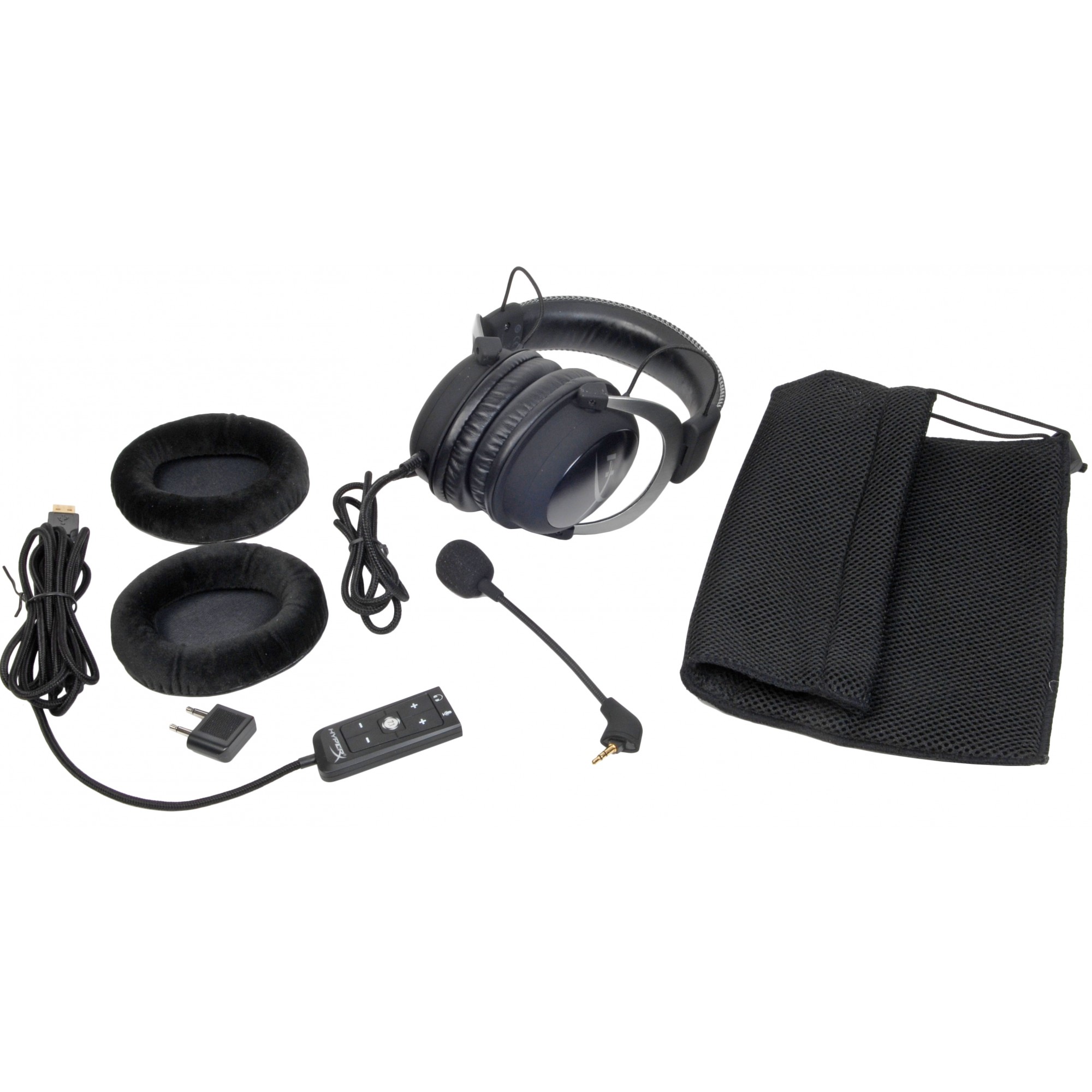 NEW KINGSTON HyperX Cloud II Gaming Headset 7.1 Virtual Surround Sound Gun  Metal 780746765950