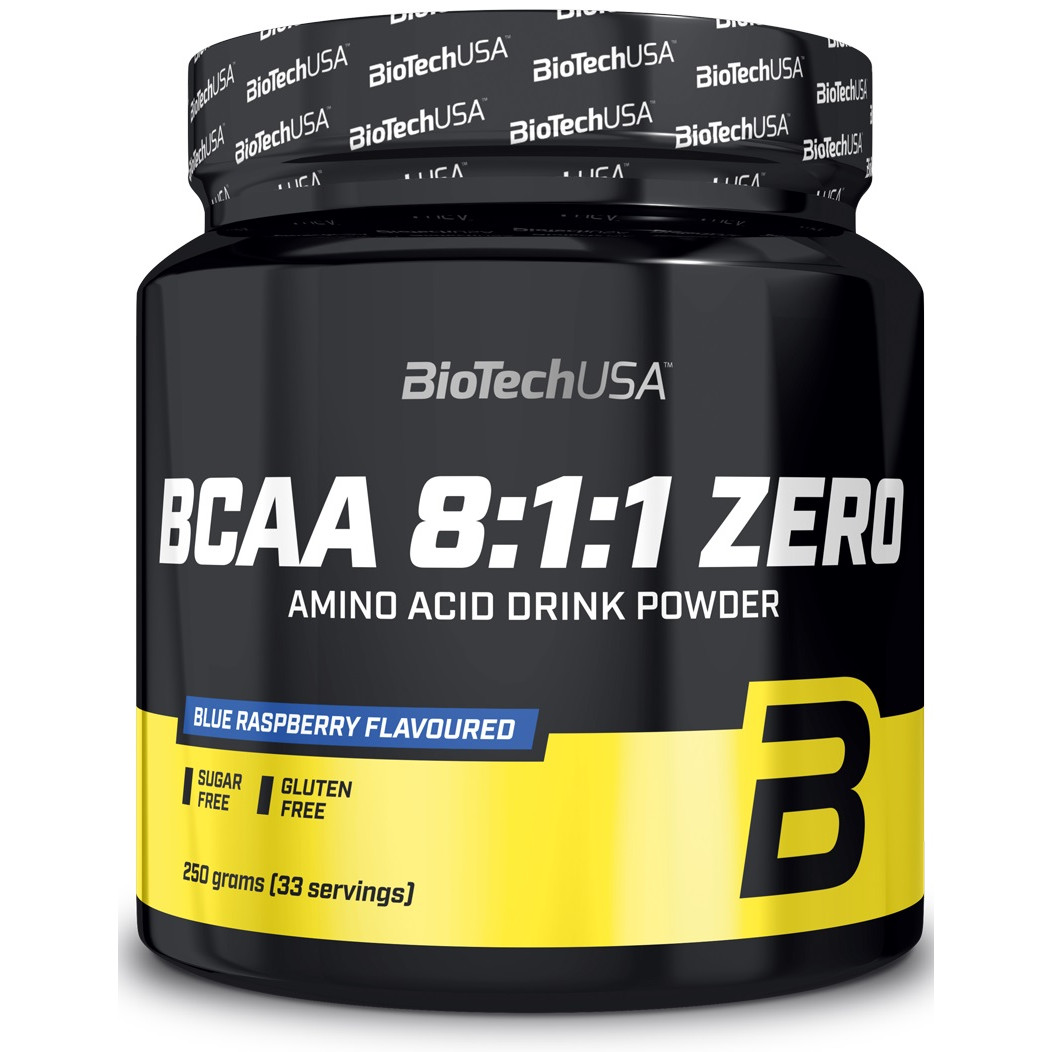 BiotechUSA BCAA 8:1:1 Zero 250 g /33 servings/ Peach Ice Tea - зображення 1