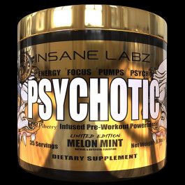 Insane Labz Psychotic Gold 204 g /35 servings/ Melon Mint