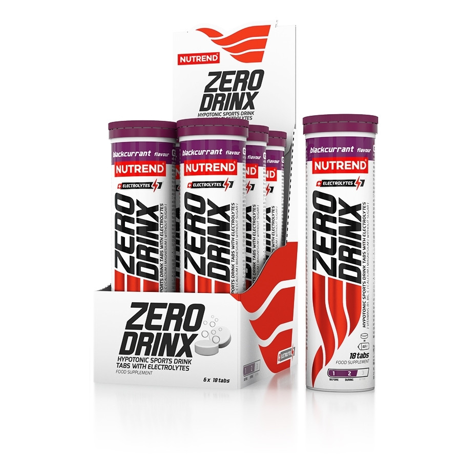 Nutrend Zerodrinx Tabs 18 tabs Blackcurrant - зображення 1