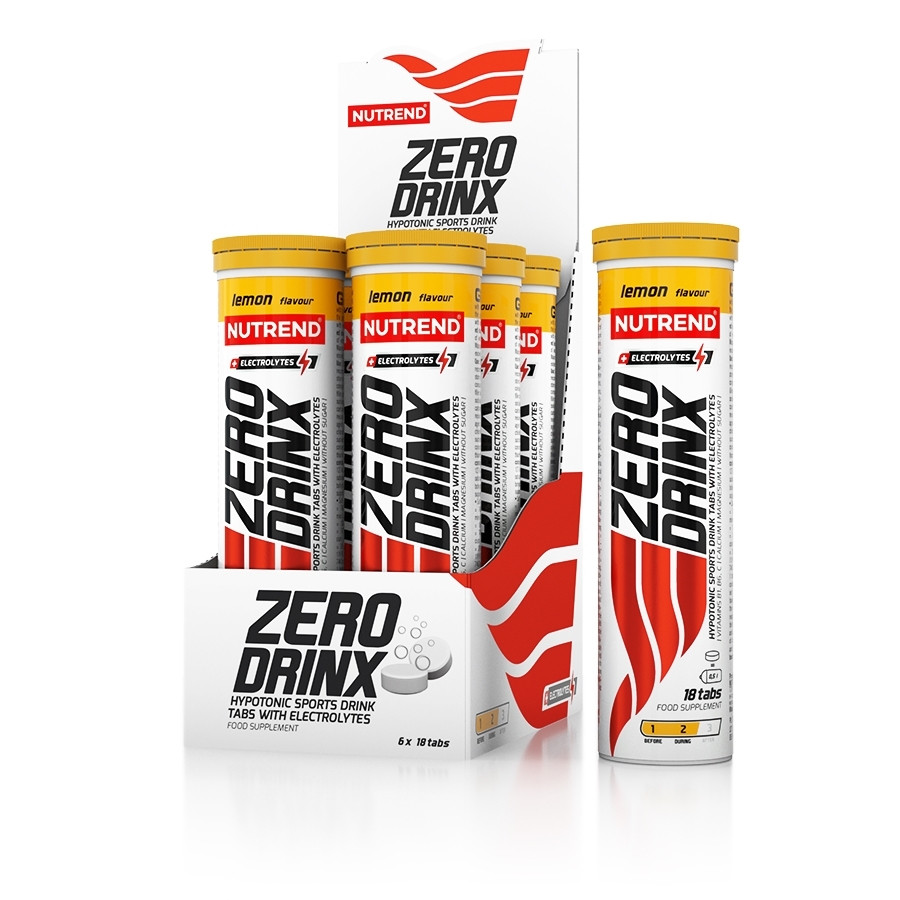 Nutrend Zerodrinx Tabs 18 tabs Lemon - зображення 1