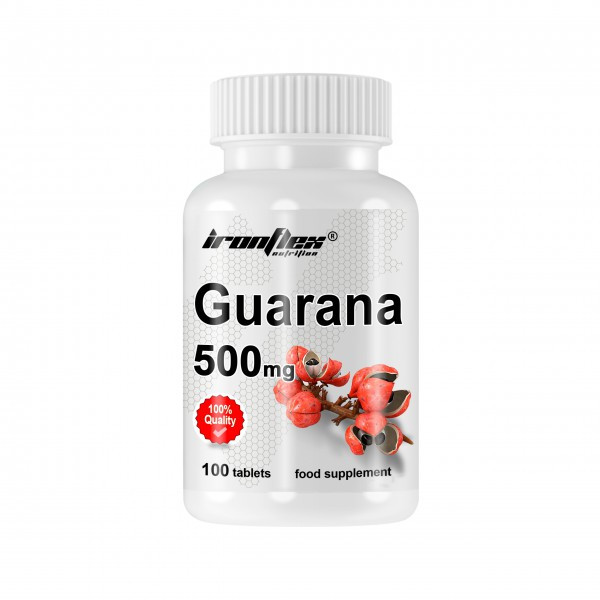 IronFlex Nutrition Guarana 500 mg 100 tabs - зображення 1