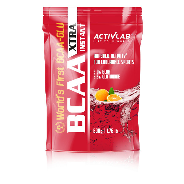 Activlab BCAA Xtra Instant 800 g /80 servings/ Orange - зображення 1