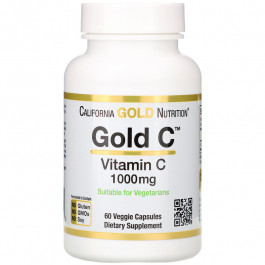 California Gold Nutrition Gold C Vitamina C 1000 mg 60 caps