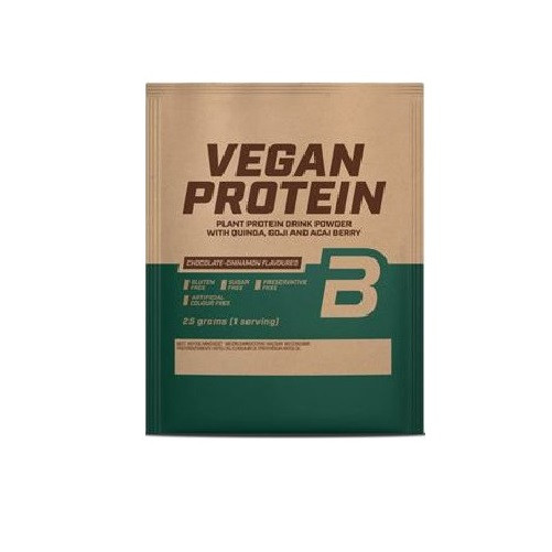 BiotechUSA Vegan Protein 25 g /sample/ Coffee - зображення 1