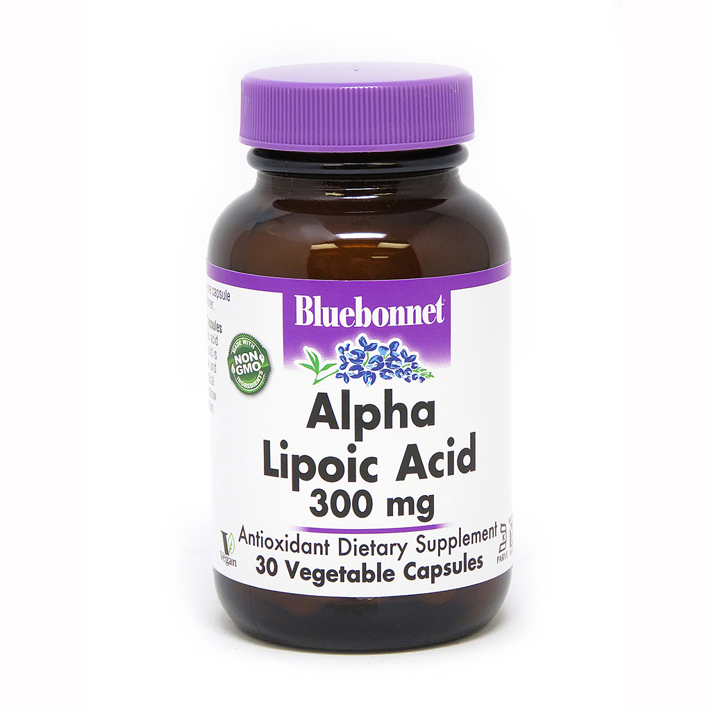 Bluebonnet Nutrition Alpha Lipoic Acid 300 mg 30 caps - зображення 1