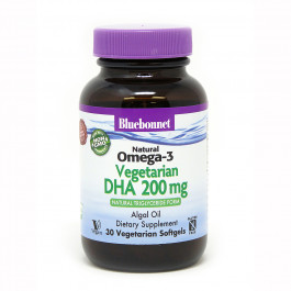 Bluebonnet Nutrition Omega-3 Vegetarian DHA 200 mg 30 caps