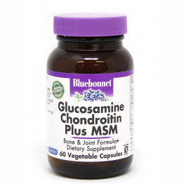 Bluebonnet Nutrition Glucosamine Chondroitin Sulfate Plus MSM 60 caps
