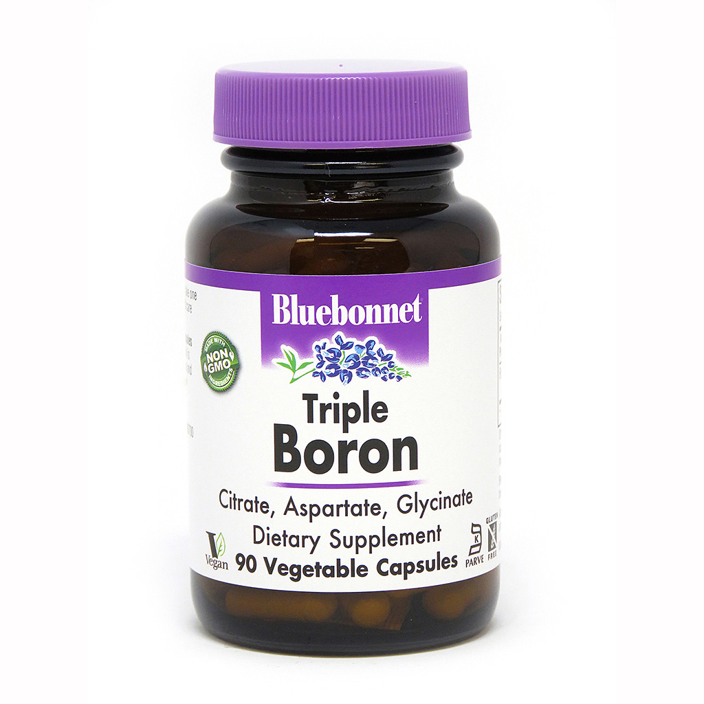 Bluebonnet Nutrition Triple Boron 3 mg 90 caps - зображення 1