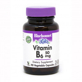   Bluebonnet Nutrition Vitamin B6 50 mg 90 caps