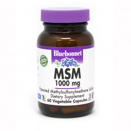   Bluebonnet Nutrition MSM 1000 mg 60 caps