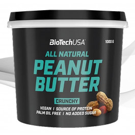BiotechUSA Peanut Butter 1000 g /40 servings/ Crunchy