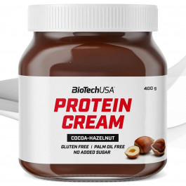 BiotechUSA Protein Cream 400 g /26 servings/ Cocoa Hazelnut