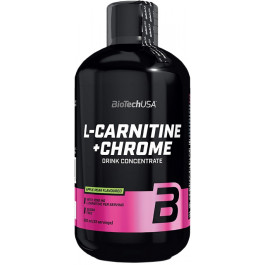 BiotechUSA L-Carnitine + Chrome 500 ml /33 servings/ Orange