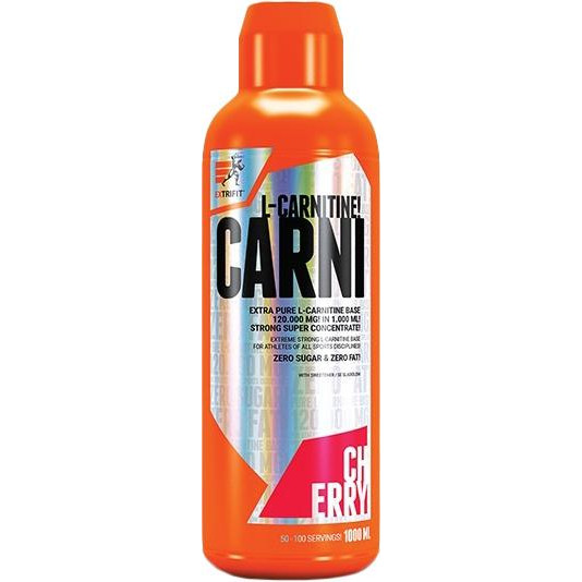 Extrifit Carni Liquid 120000 1000 ml /100 servings/ Cherry - зображення 1