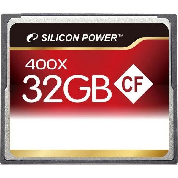Silicon Power 32 GB 400x Professional CF Card SP032GBCFC400V10 - зображення 1