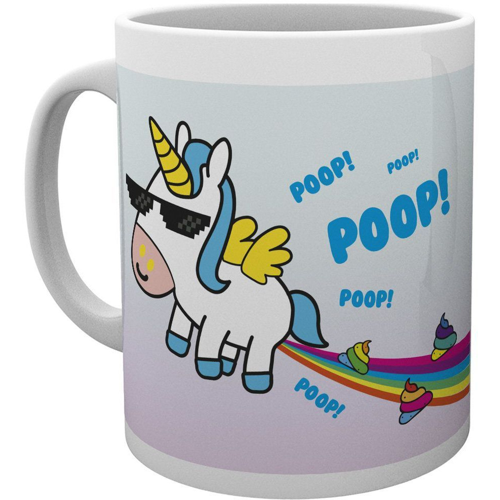 GB eye Unicorns - Poop Mug 295 ml (MG2241) - зображення 1