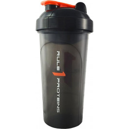 Rule One Proteins Black R1 Shaker Cup 700ml