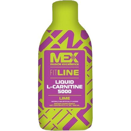 MEX Liquid L-Carnitine 5000 503 ml /25 servings/ Lime - зображення 1