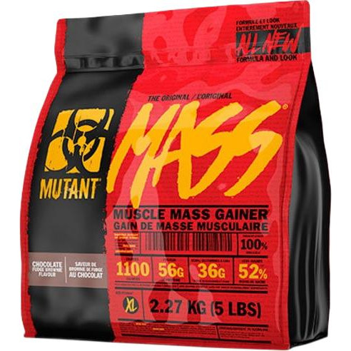Mutant Mass 2270 g /8 servings/ Strawberry Banana - зображення 1