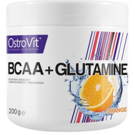 OstroVit BCAA + Glutamine 200 g /20 servings/ Orange