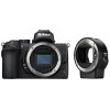 Nikon Z50 Body + FTZ Mount Adapter (VOA050K003) - зображення 1