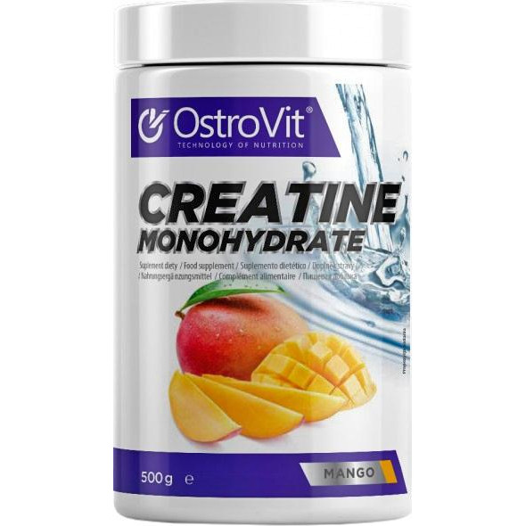 OstroVit Creatine Monohydrate 500 g /200 servings/ Mango - зображення 1