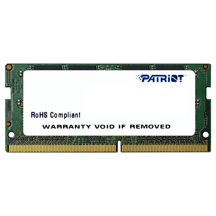 PATRIOT 16 GB SO-DIMM DDR4 2400 MHz (PSD416G24002S) - зображення 1