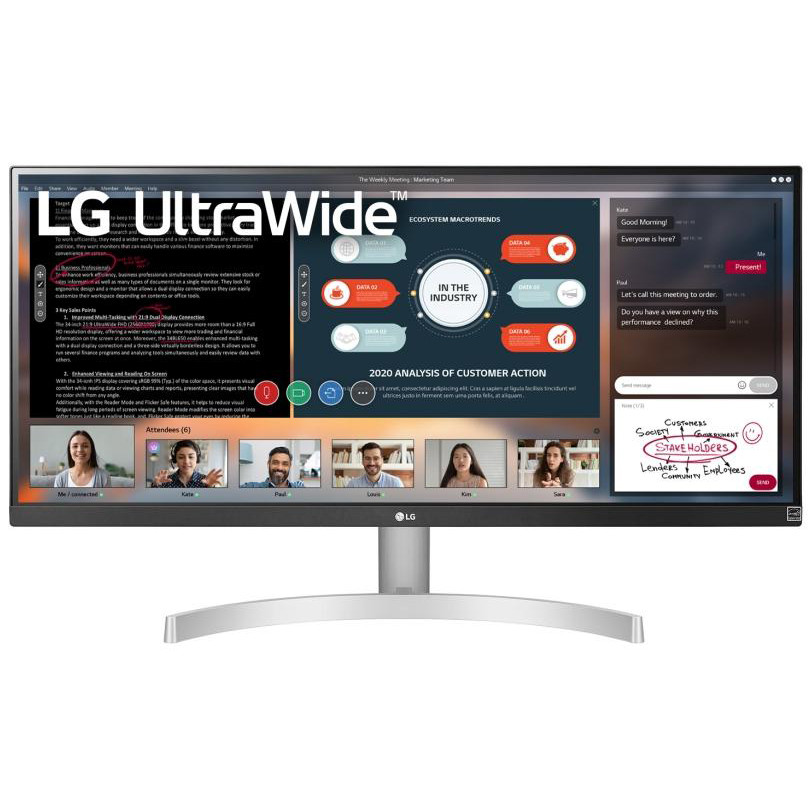 LG UltraWide 29WN600-W - зображення 1