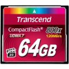 Transcend 64 GB 800X CompactFlash Card TS64GCF800 - зображення 1