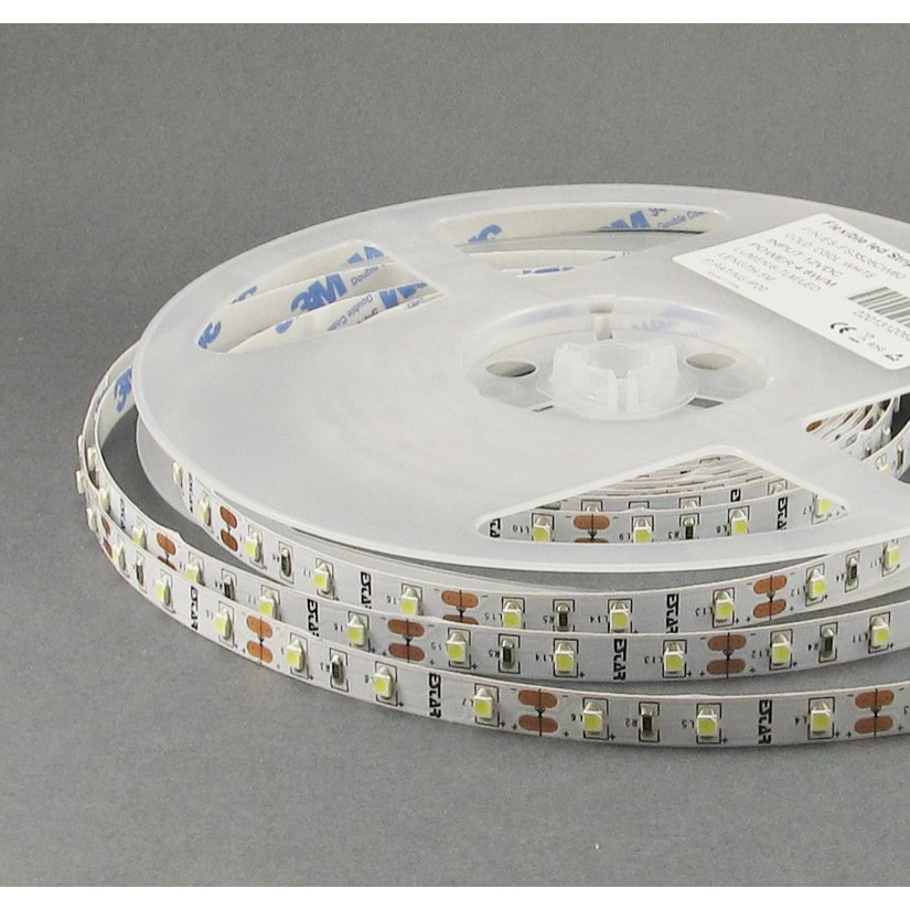 eSTAR LED SMD3528 60шт/м 4.8W/м IP20 12V 2800-3200К - зображення 1