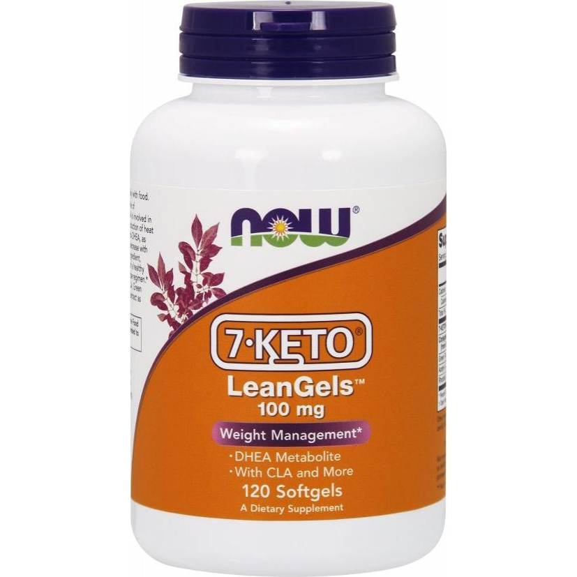 Now 7-Keto LeanGels 100 mg Softgels 120 caps - зображення 1