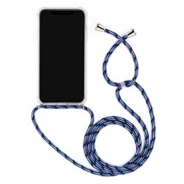 BeCover Силиконовый чехол Strap Apple iPhone 7 Plus/8 Plus Deep Blue (704228)