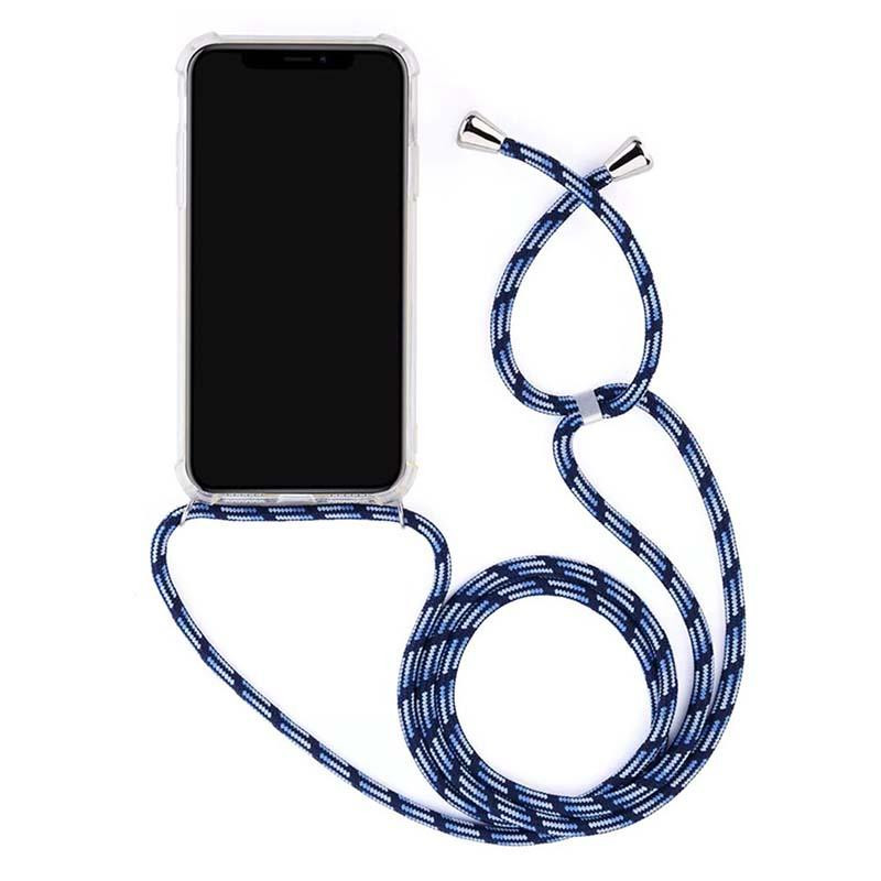 BeCover Силиконовый чехол Strap Apple iPhone 11 Deep Blue (704243) - зображення 1