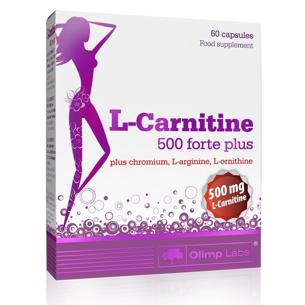 Olimp L-Carnitine 500 Forte Plus 60 caps - зображення 1