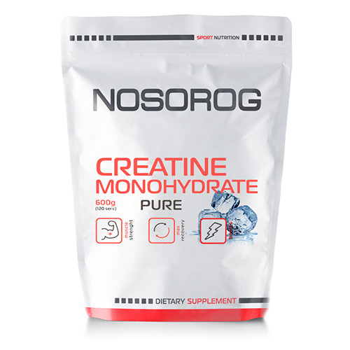 Nosorog Creatine Monohydrate 600 g /120 servings/ Pure - зображення 1