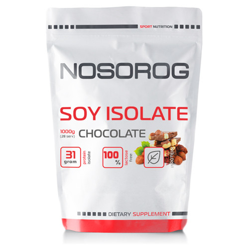 Nosorog Soy Isolate Protein 1000 g /28 servings/ Chocolate - зображення 1