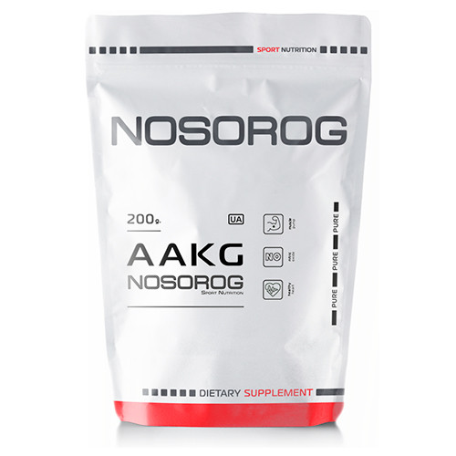 Nosorog AAKG 200 g /40 servings/ Natural - зображення 1