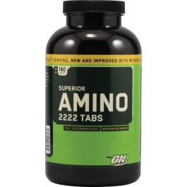   Optimum Nutrition Superior Amino 2222 Tabs 160 tabs