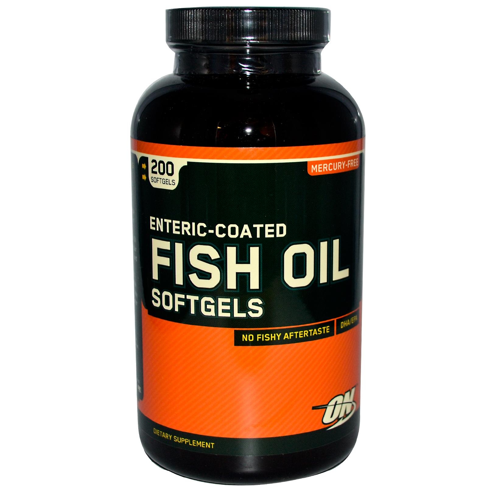 Optimum Nutrition Fish Oil Softgels 200 caps - зображення 1